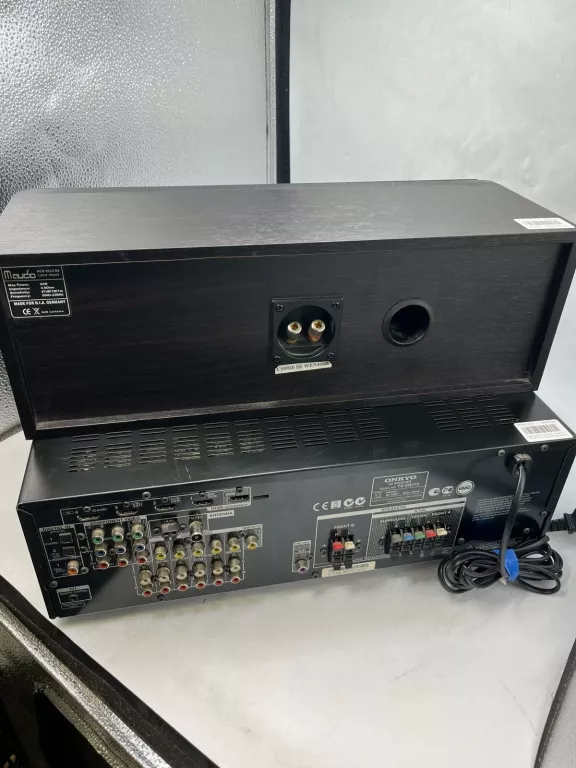 AMPLITUNER 5.1 ONKYO TX-SR313 + GŁOŚNIKI M-AUDIO HCS-9920 SE