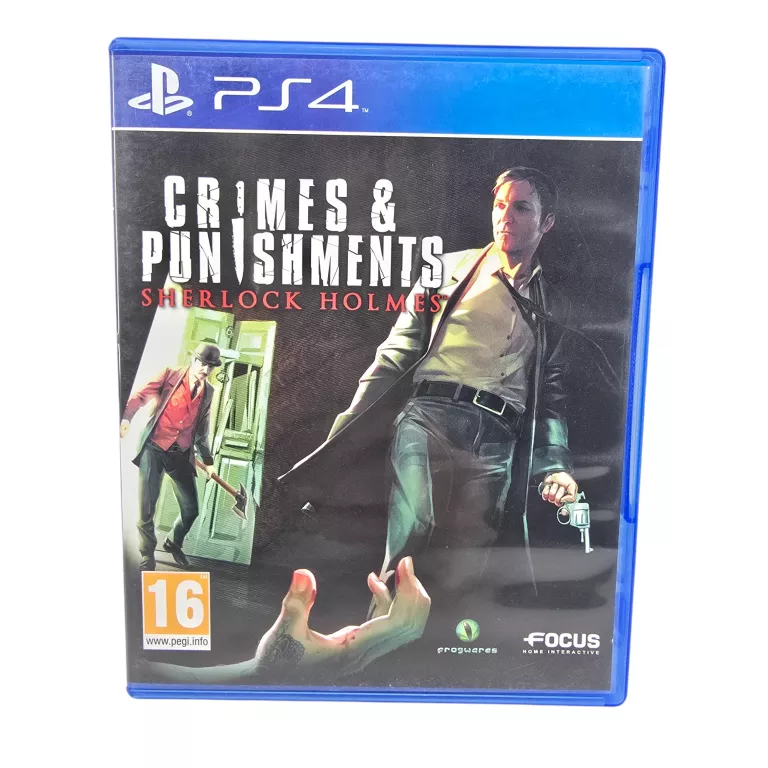 SHERLOCK HOLMES: CRIMES & PUNISHMENTS PS4 ZBRODNIA I KARA