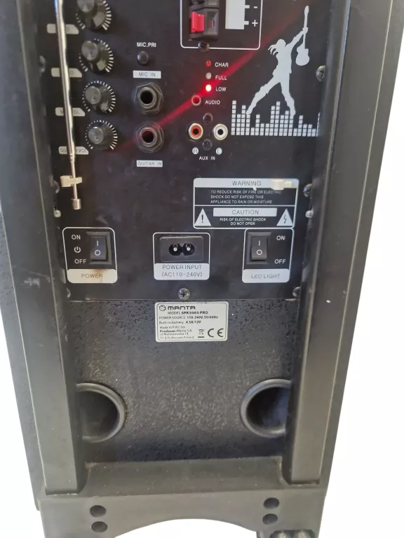 GŁOŚNIK MANTA SPK5003 PRO