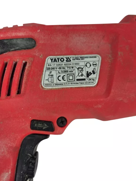 WIERTARKA YATO YT-82034 710W