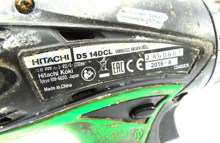 WKRĘTARKA HITACHI DS14DCL + ŁAD