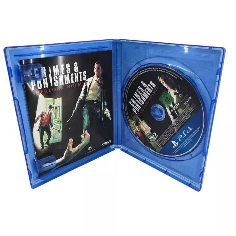 SHERLOCK HOLMES: CRIMES & PUNISHMENTS PS4 ZBRODNIA I KARA