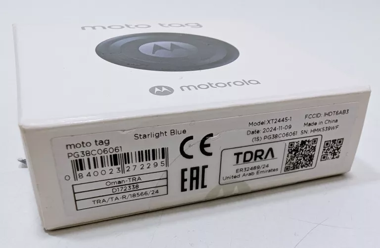 LOKALIZATOR GPS MOTOROLA MOTO TAG STARLIGHT BLUE