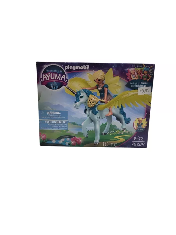 PLAYMOBIL 70809 CRYSTAL FAIRY Z JEDNOROŻCEM OKAZJA!