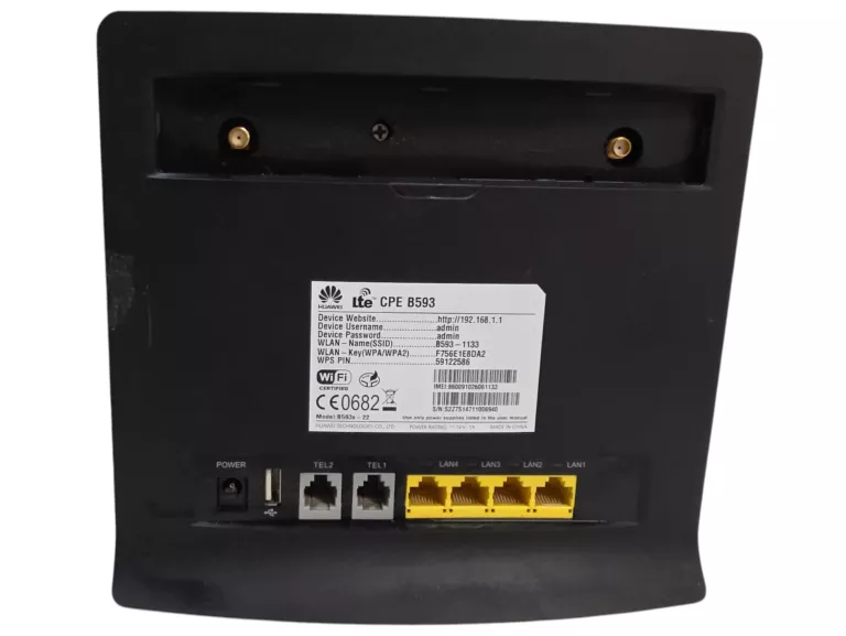 ROUTER SIM HUAWEI B593S-22 LTE 4G ACCESS POINT BRIDGE REPEATER