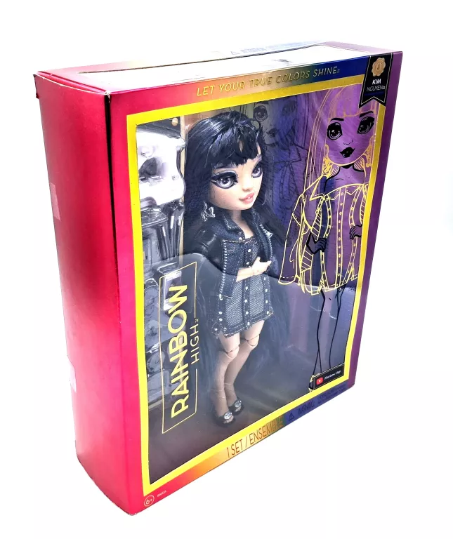 RAINBOW HIGH LALKA KIM NGUYEN FASHION DOLL- NG BLUE 583158