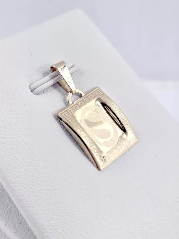 ZLOTA ZAWIESZKA LITERA S 585 0,96G
