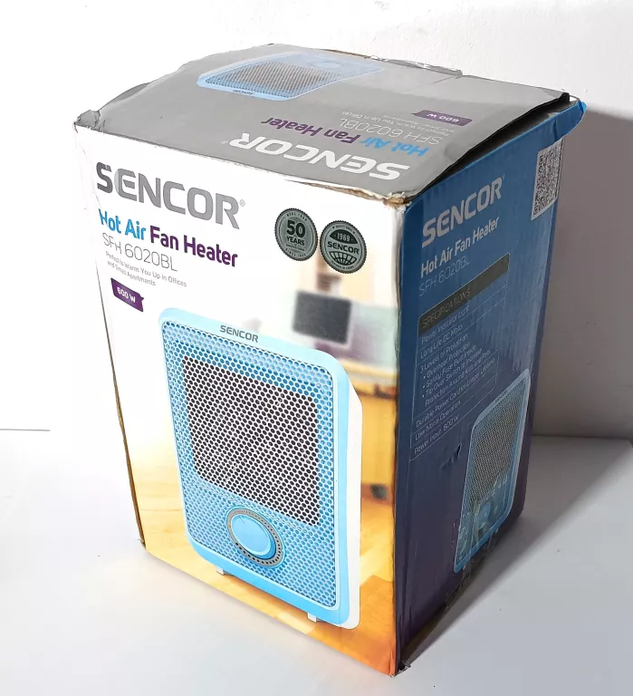 TERMOWENTYLATOR SENCOR SFH6020BL