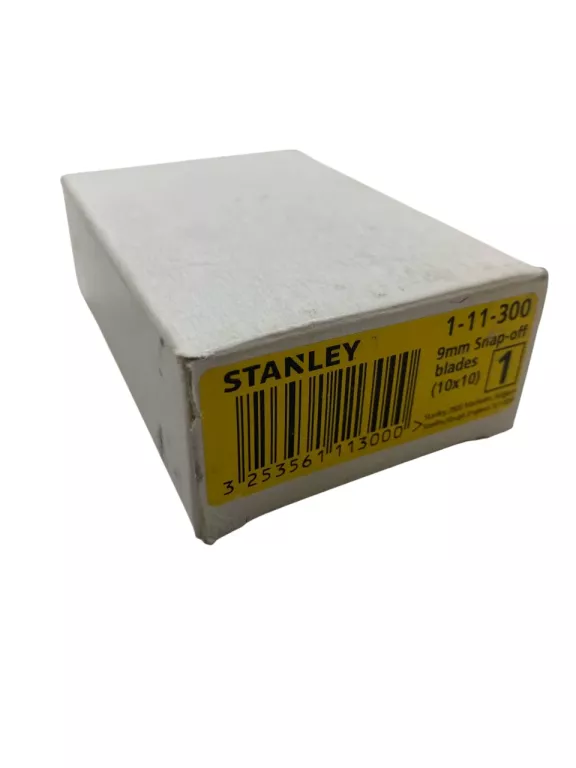 OSTRZE ŁAMANE STANLEY 9 MM 100SZT