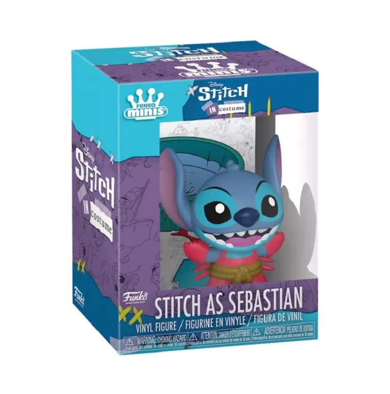 FUNKO MYSTERY MINI - STITCH IN COSTUME STITCH AS SEBASTIAN