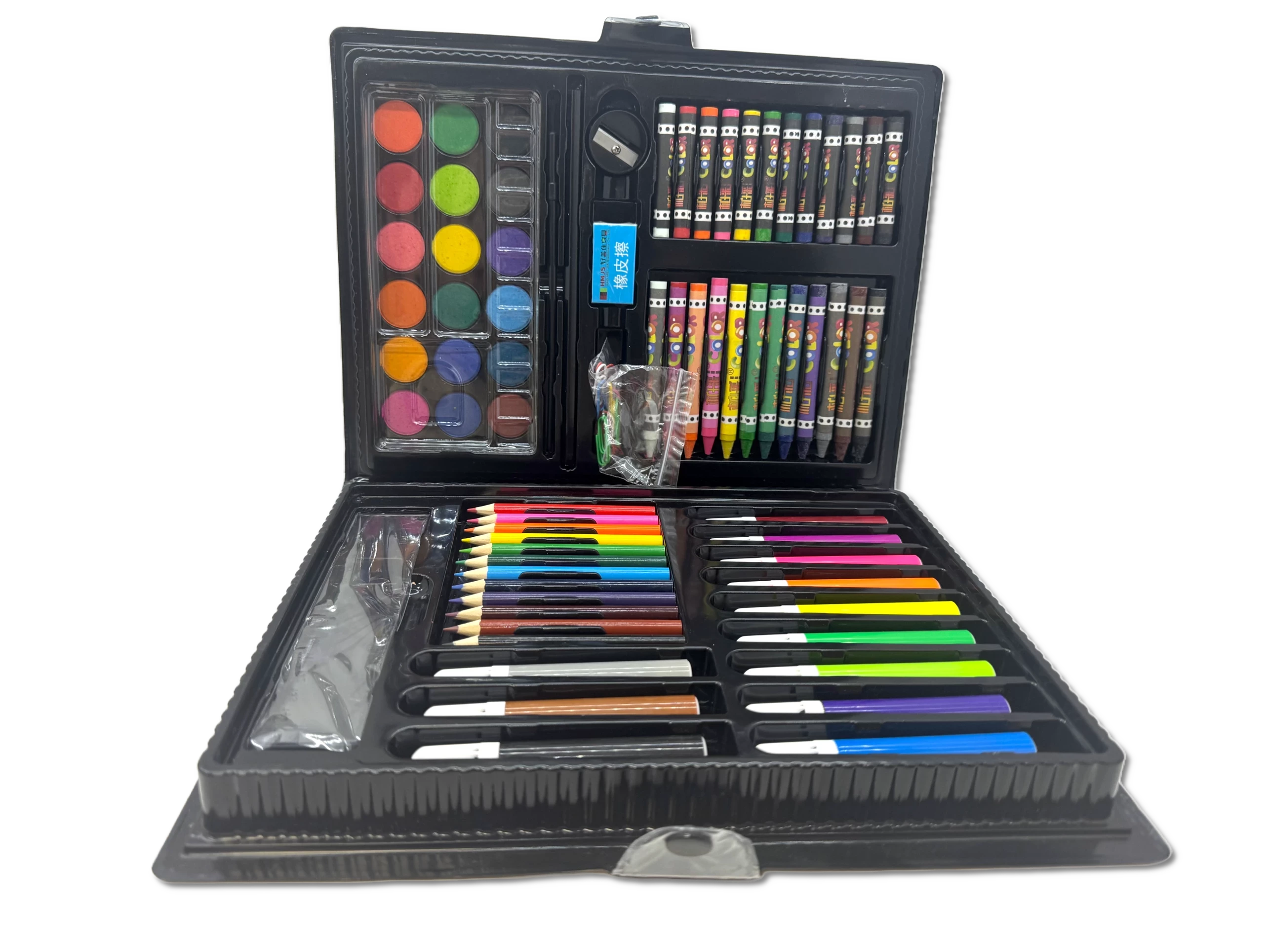 zestaw-kredek-artystycznych-kredki-farbki-do-malowania-w-walizce-98szt-ean-gtin-5904610810798