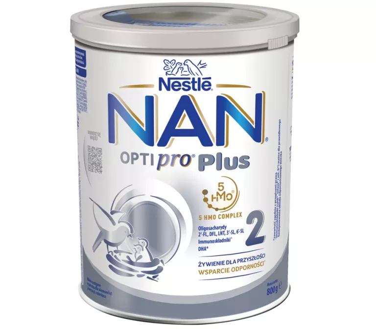 NESTLE NAN OPTIPRO 2 PLUS MLEKO MODYFIKOWANE NASTĘPNE 800G