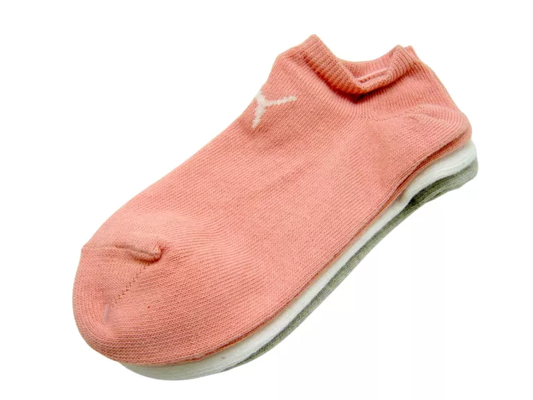 SKARPETKI DAMSKIE STOPKI PUMA 3PARY BAWEŁNA ROZMIAR 35-38