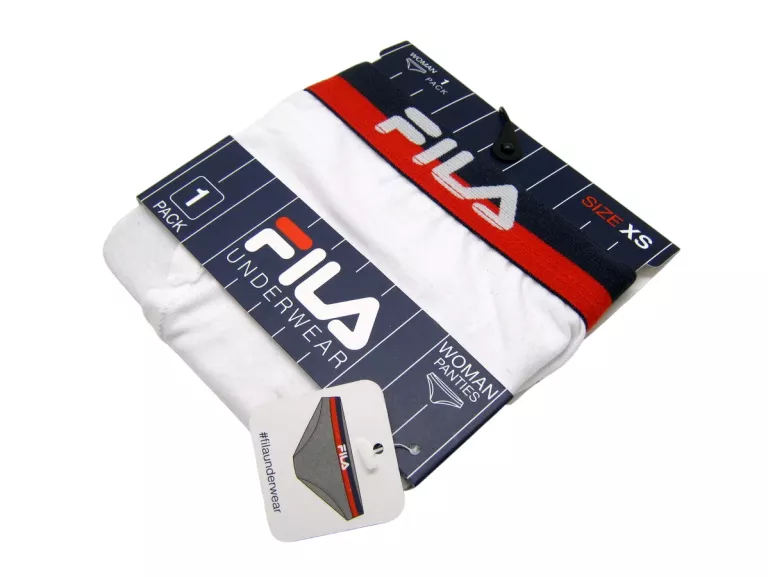 MAJTKI DAMSKIE FILA BIAŁE ROZMIAR XS