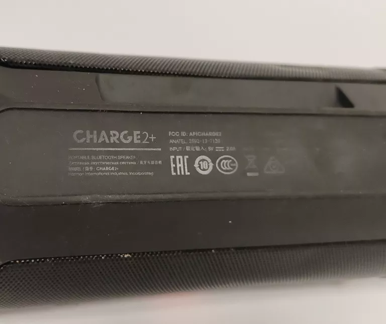 GŁOŚNIK JBL CHARGE 2+ CZARNY