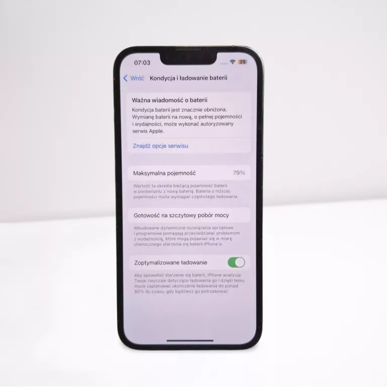 TELEFON IPHONE 13 PRO 6/128 GB NIEBIESKI BAT.79% Z ETUI