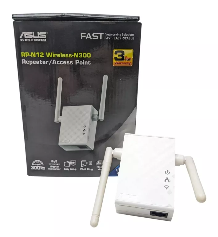 WZMACNIACZ SYGNAŁU WI-FI ASUS RP-AC51 Z OPAKOWANIEM