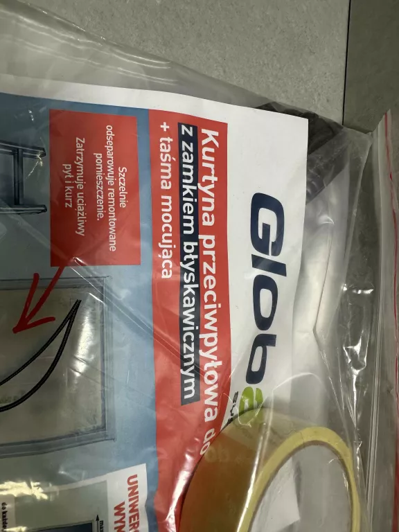 KURTYNA PRZECIWPYŁOWA DO DRZWI 2.1 X 1 M GLOBALL