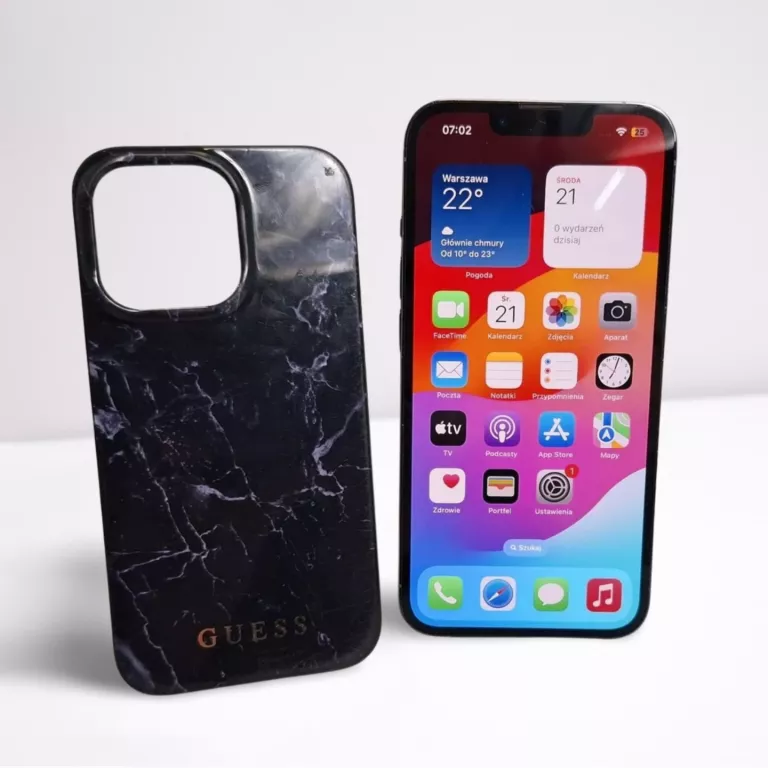 TELEFON IPHONE 13 PRO 6/128 GB NIEBIESKI BAT.79% Z ETUI