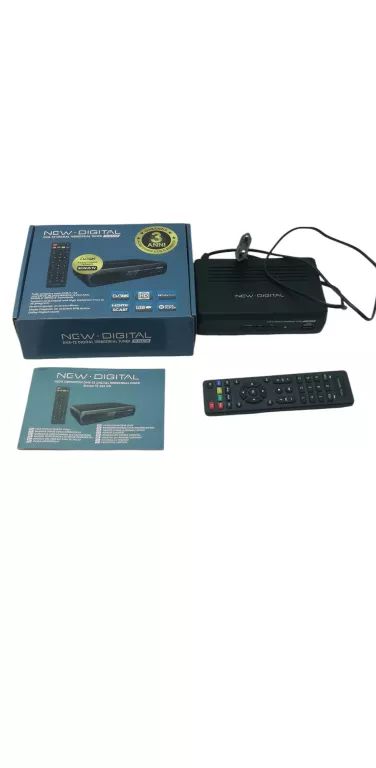 DEKODER TUNER DVB-T2 NEW DIGITAL T2 265 HD
