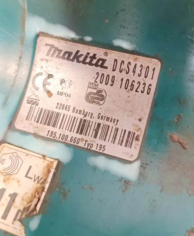 PIŁA SPALINOWA ŁAŃCUCHOWA MAKITA DCS4301-38