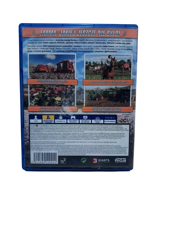 GRA PS4 FARMING SIMULATOR 19