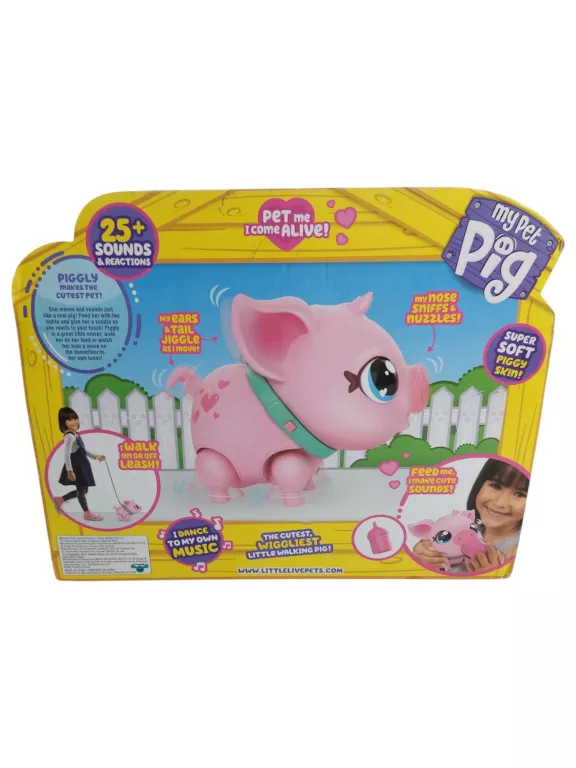 ZABAWKA LITTLE LIVE PETS. MY PET PIG BELLA