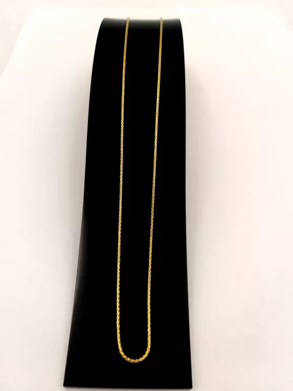 ZŁOTY ŁAŃCUSZEK LISI OGON 585 50CM 2,26G