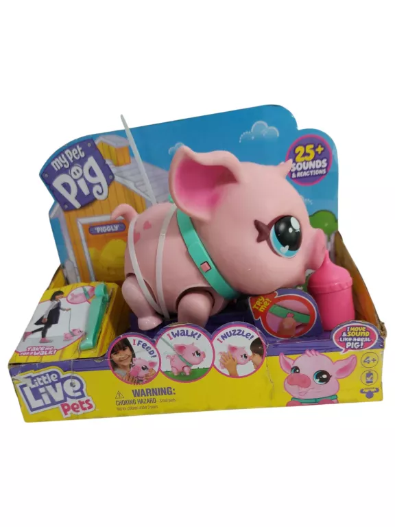 ZABAWKA LITTLE LIVE PETS. MY PET PIG BELLA