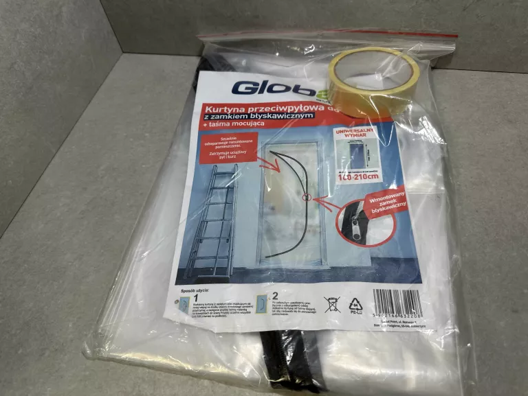 KURTYNA PRZECIWPYŁOWA DO DRZWI 2.1 X 1 M GLOBALL