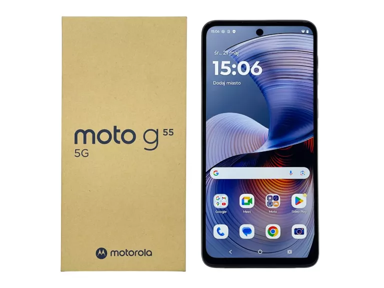 TELEFON MOTOROLA MOTO G55 8/256GB 6,49" 120HZ 50MPIX NA CZĘŚCI !