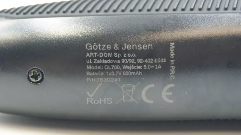 MASZYNKA DO STRZYŻENIA WŁOSÓW GOTZE & JENSEN CL700 KOMPLET JAK NOWA