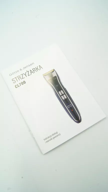 MASZYNKA DO STRZYŻENIA WŁOSÓW GOTZE & JENSEN CL700 KOMPLET JAK NOWA