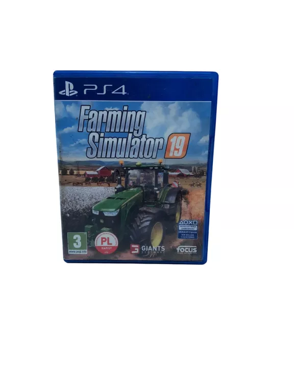 GRA PS4 FARMING SIMULATOR 19