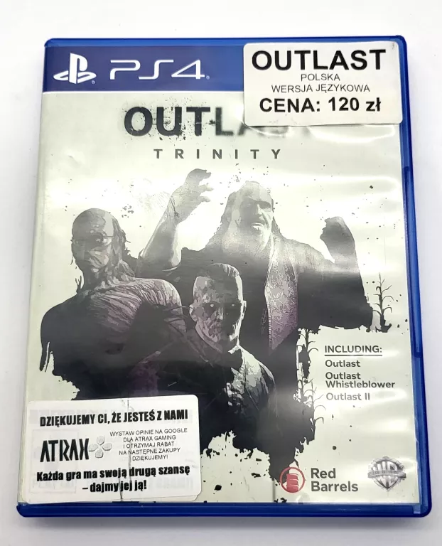 GRA PS4 OUTLAST TRINITY