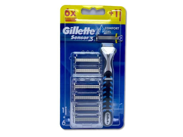 MASZYNKA DO GOLENIA GILLETTE SENSOR 3 COMFORT GEL 1+6
