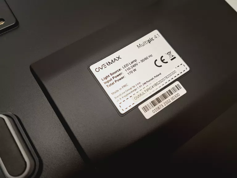 RZUTNIK PROJEKTOR OVERMAX MULTIPIC 4.1 LED FULL HD