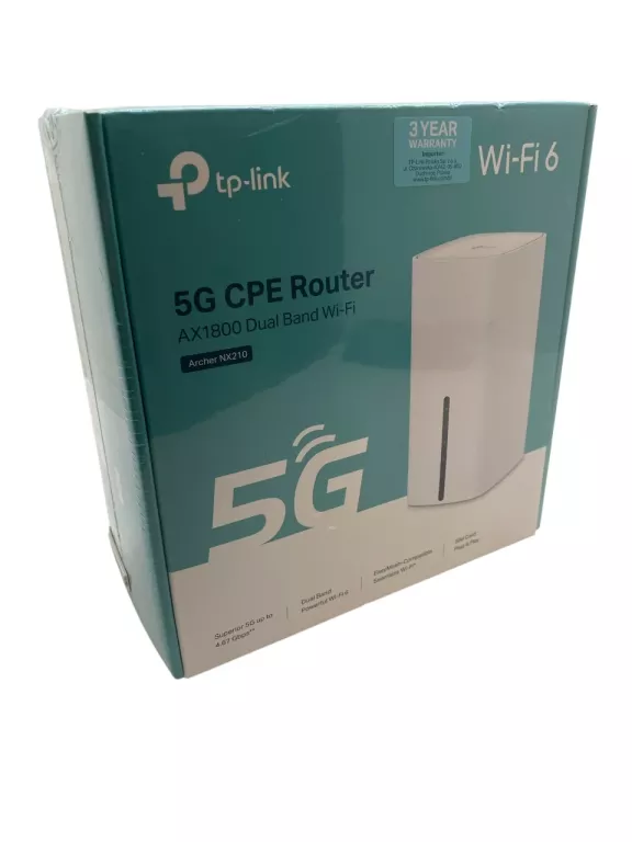 ROUTER TP-LINK ARCHER NX210 5G 2.4 / 5 GHZ (DUALBAND), WI-FI MESH