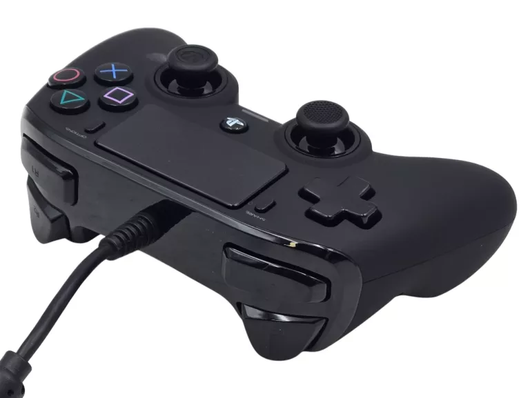 KONTROLER PAD PS4 ZAMIENNIK  NACON SLEH-00470 CZARNY PRZEWODOWY - JAK NOWY