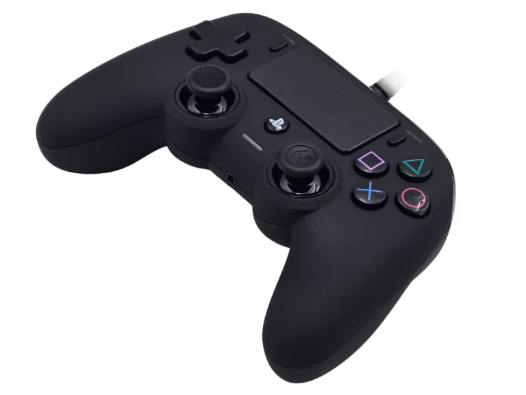 KONTROLER PAD PS4 ZAMIENNIK  NACON SLEH-00470 CZARNY PRZEWODOWY - JAK NOWY