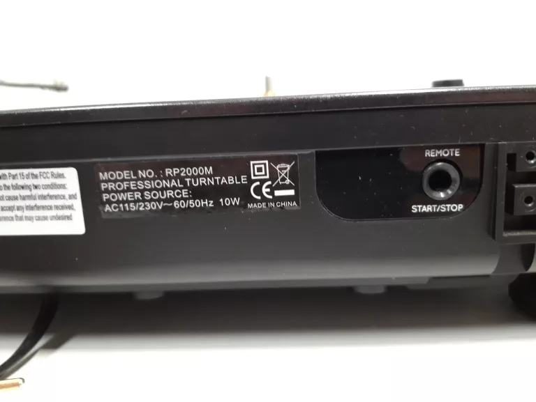 RELOOP RP-2000 MK2 GRAMOFON DJ-SKI Z NAPĘDEM BEZPOŚREDNIM
