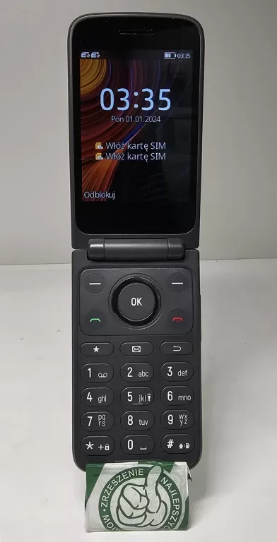 TELEFON Z KLAPKĄ TCL ONETOUCH 4043