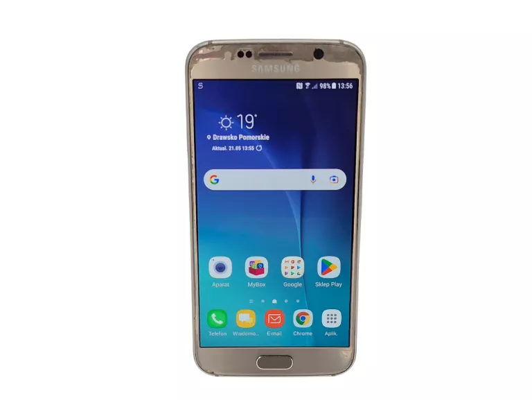 TELEFON SAMSUNG GALAXY S6 3/32GB 5.1'' 2550MAH SUPER AMOLED ZŁOTY OPIS