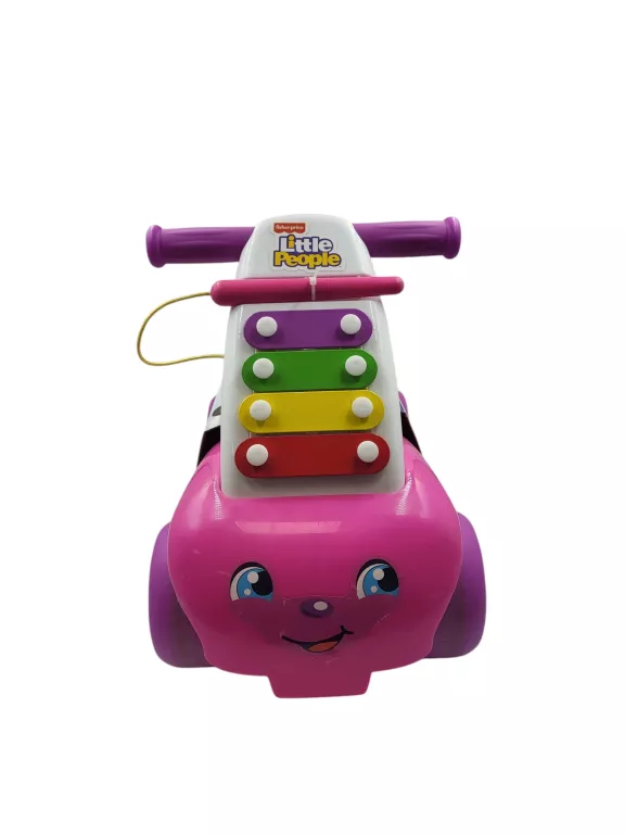 FISHER PRICE JEŹDZIK Z CYMBAŁKAMI RÓŻOWY 505914