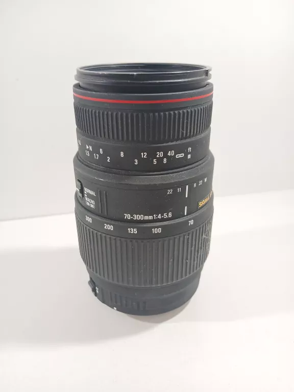 SIGMA 70-300 MM F/4-5.6 APO DG MACRO -BAGNET EF, EF-S