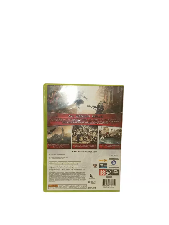 ASSASINS CREED II XBOX360
