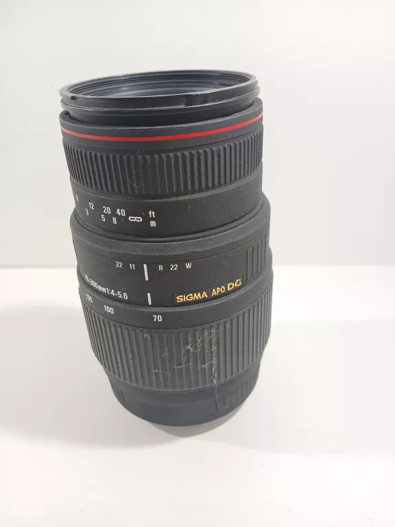 SIGMA 70-300 MM F/4-5.6 APO DG MACRO -BAGNET EF, EF-S
