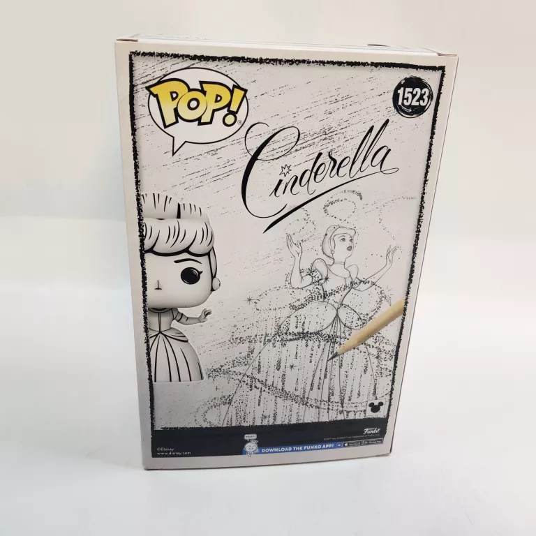 CINDERELLA POP! COMIC COVER VINYL FIGURKA SKETCHED- CINDERELLA 9 CM