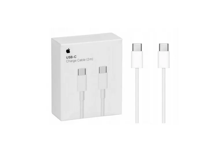 ORYGINALNY KABEL APPLE USB TYP C - USB TYP C 2M METROWY BIAŁY MLL82ZM/A