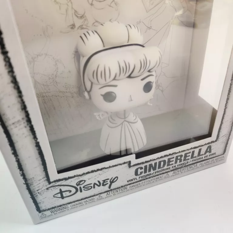 CINDERELLA POP! COMIC COVER VINYL FIGURKA SKETCHED- CINDERELLA 9 CM